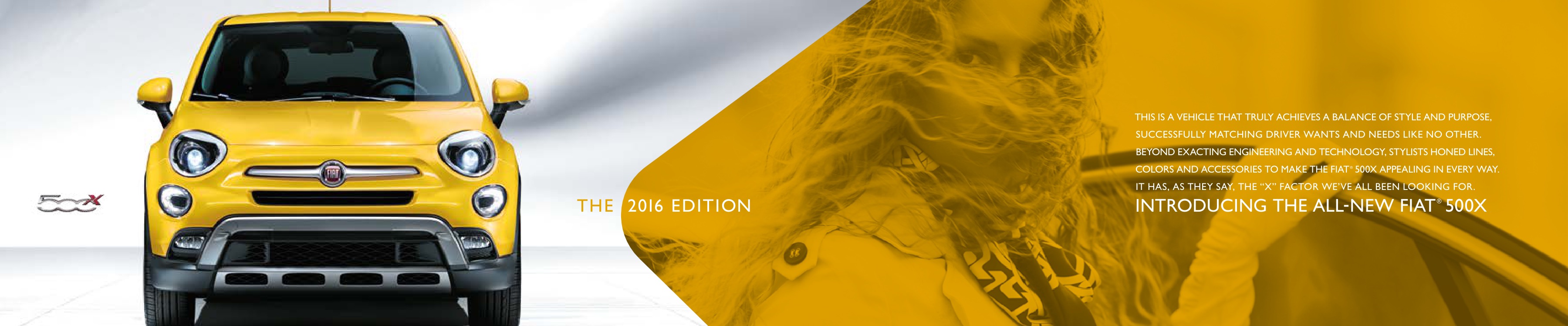 2016 Fiat 500X Brochure Page 6